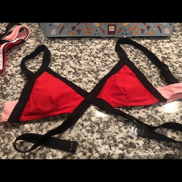 NWOT strappy “Herve Leger” Inspired bikini Sz. M/L - Picture 2 of 7